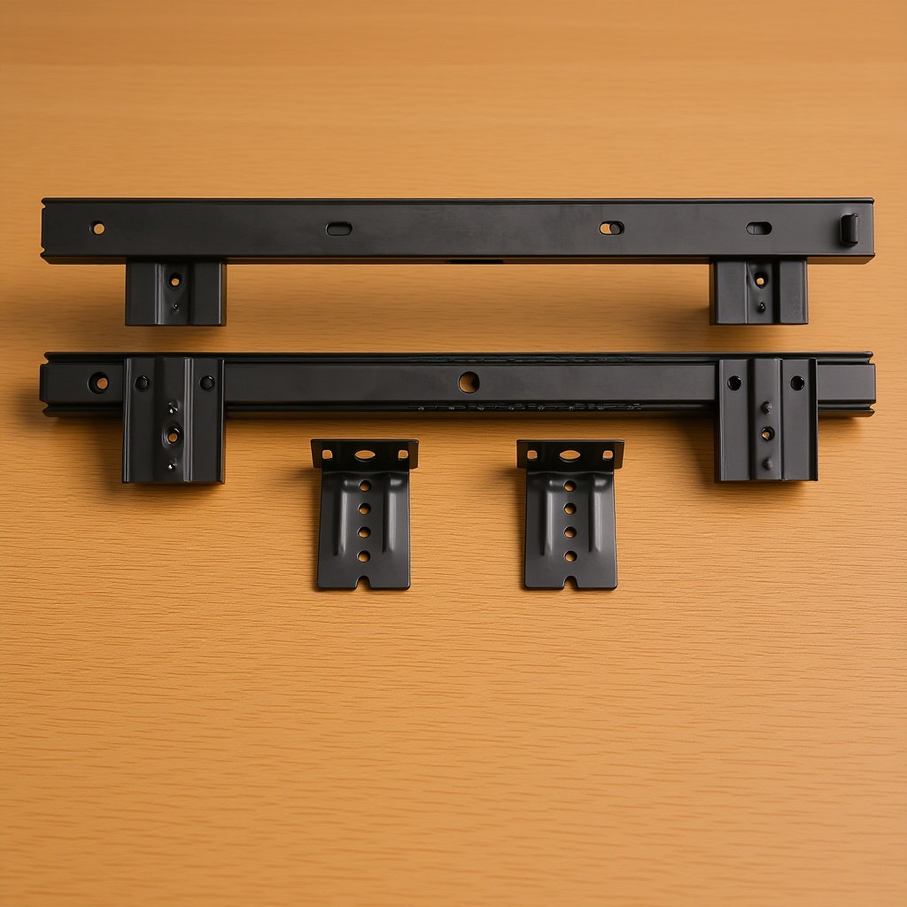 Keyboard Tray Under Desk - Yaratıcı Alüminyum Alaşımlı PP Masa Altı