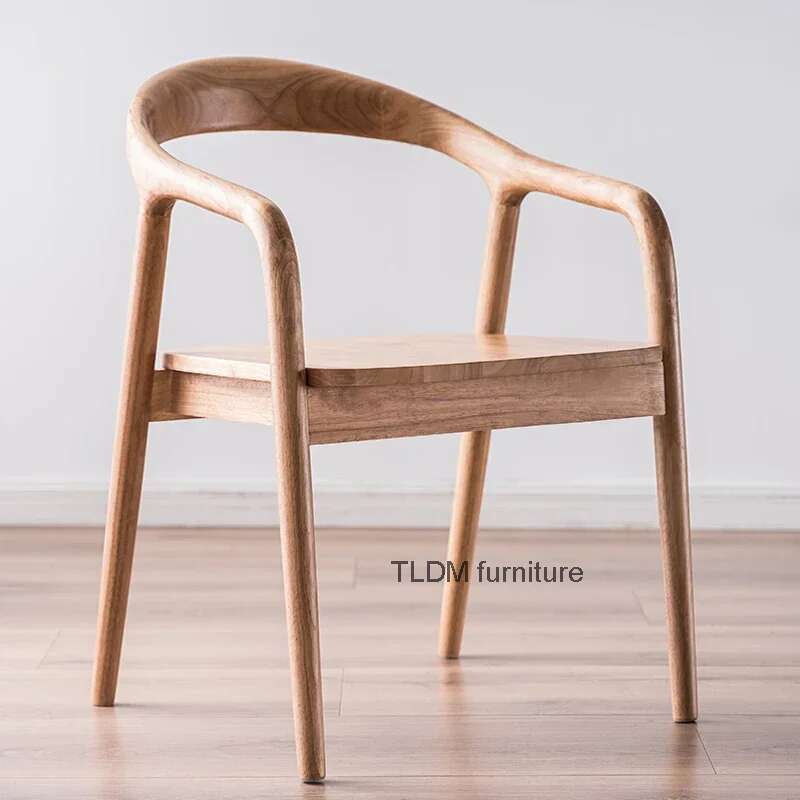 Ergonomic Office Chair - Zarif Accent Yemek Sandalyeleri Ahşap İskandinav