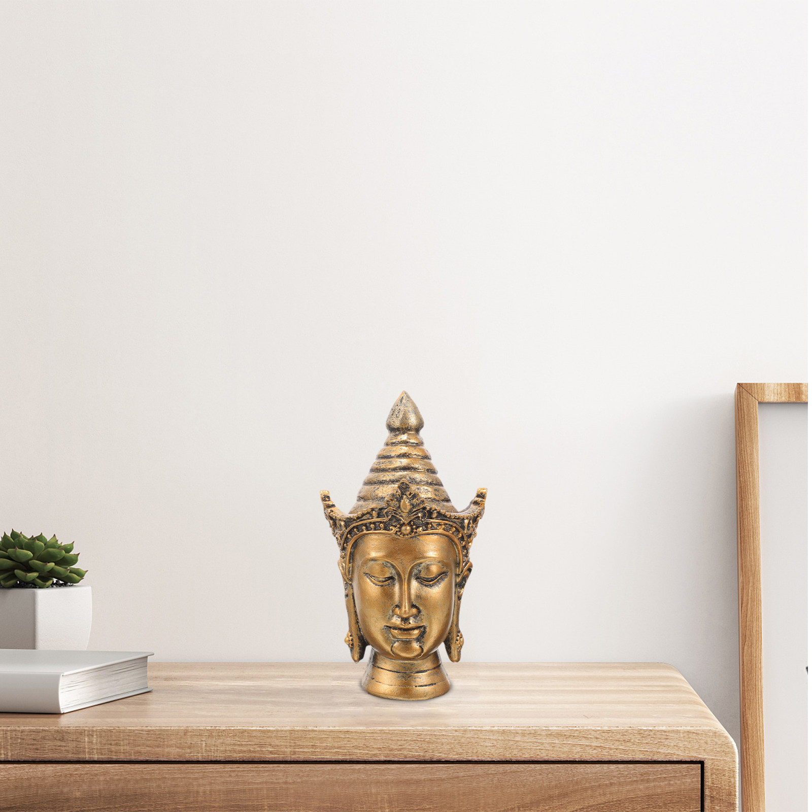 Office Table Home - Buda Başlığı, Küçük Zen Süs Eşyası,