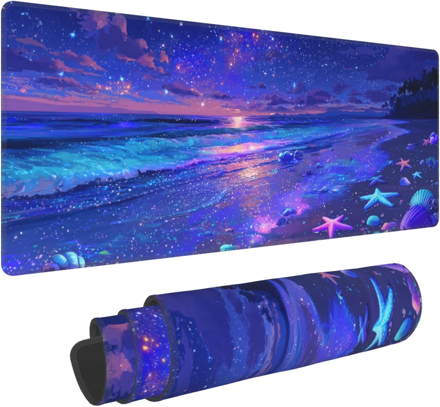 Mousepad Xl Extended - Plaj Temalı Genişletilmiş Oyun Mouse Pad'i