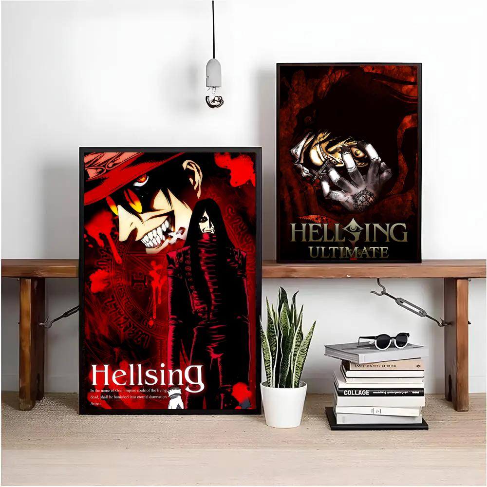 H-Hellsing U-Ultimate Poster H - Home Office Wallpaper incelemesi ve fiyatı