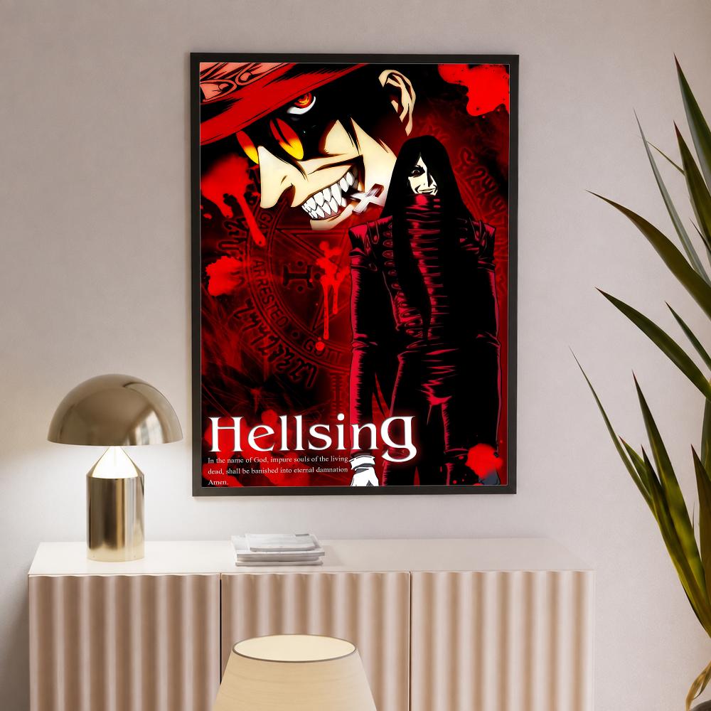 H-Hellsing U-Ultimate Poster H - Home Office Wallpaper incelemesi ve fiyatı
