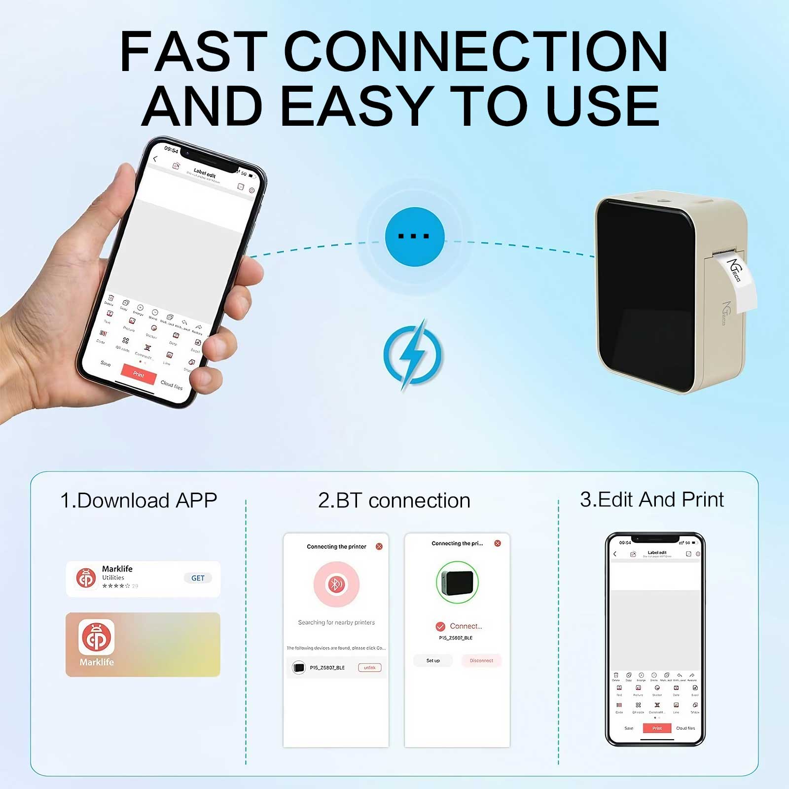 Taşınabilir Kablosuz Termal Et - Home Office Printer incelemesi ve fiyatı