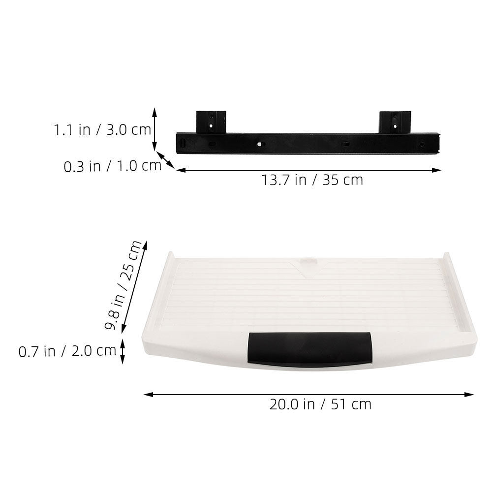 1 Takım Masa Altı Klavye Tepsi - Keyboard Tray Under Desk incelemesi ve fiyatı