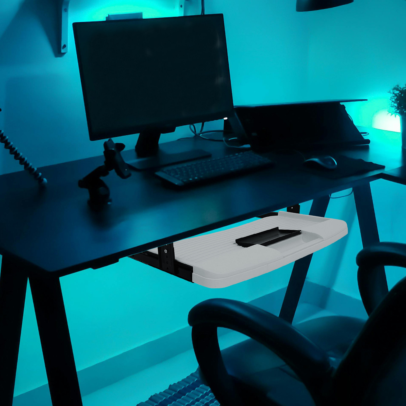 1 adet USB Klavye, Taşınabilir - Keyboard Tray Under Desk incelemesi ve fiyatı