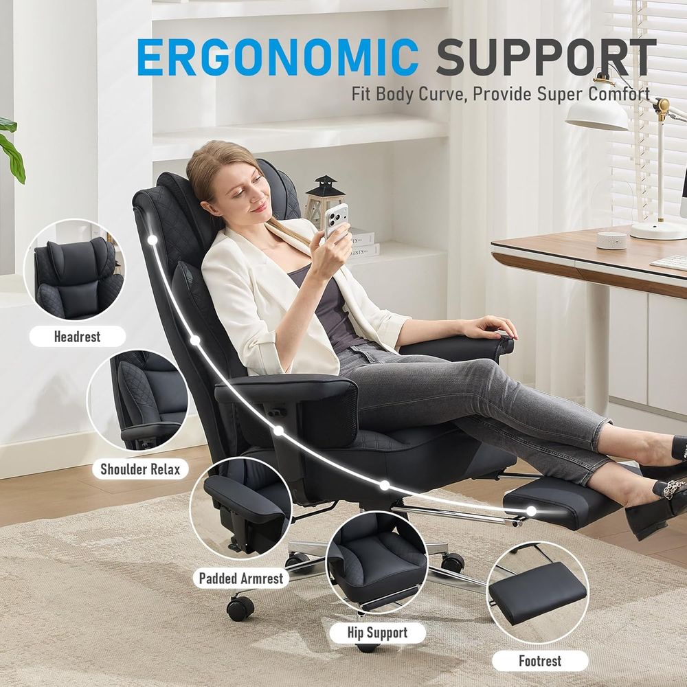 Büyük ve Uzun Boylu Ofis Koltu - Ergonomic Office Chair incelemesi ve fiyatı
