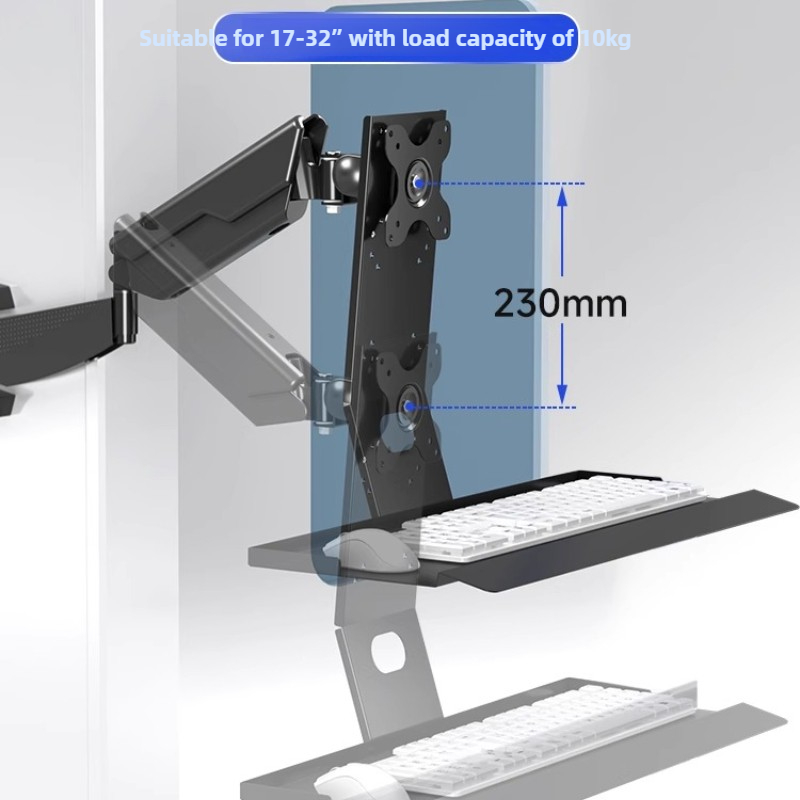 Ağır Hizmet Tipi Monitör Askı  - Keyboard Tray Under Desk incelemesi ve fiyatı
